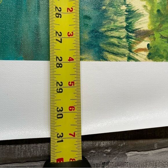 Texas Hill Country Tree by the Lake House Giclee Painting Canvas - Picture 6 of 7